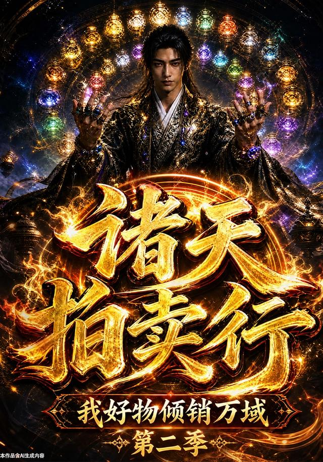 诸天拍卖行，我好物倾销万域第二季封面